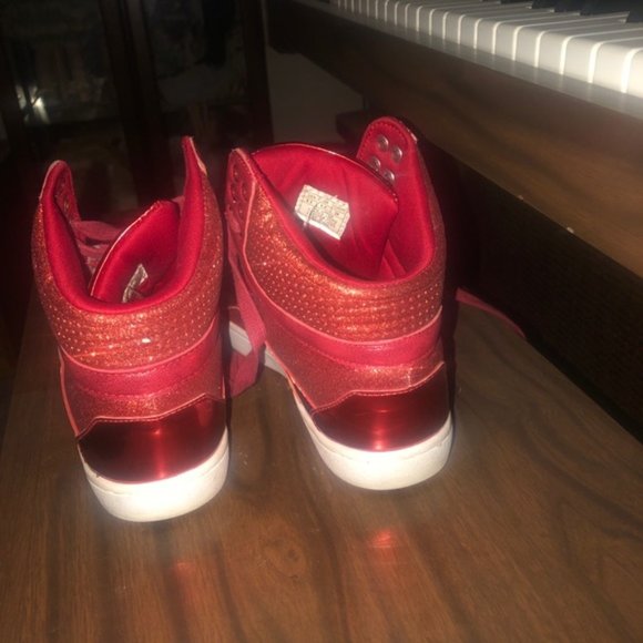 Pastry metallic glitter hightop sneakers 8.5 - Picture 3 of 5